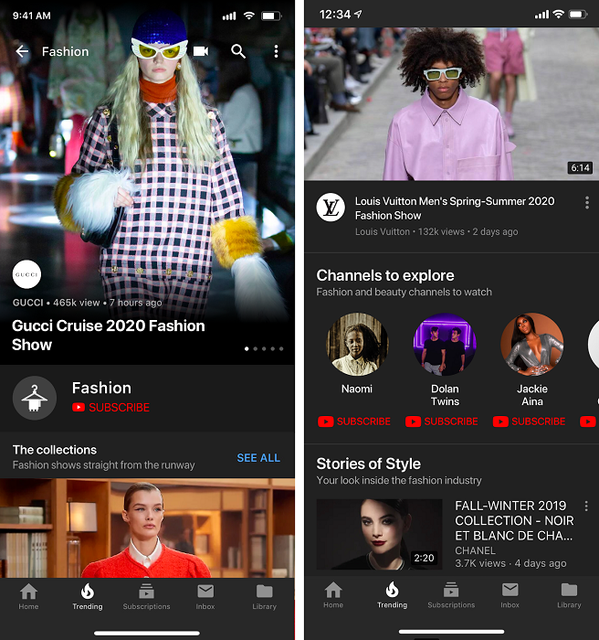 YouTube Fashion Launched A Separate Project Dedicated To Fashion