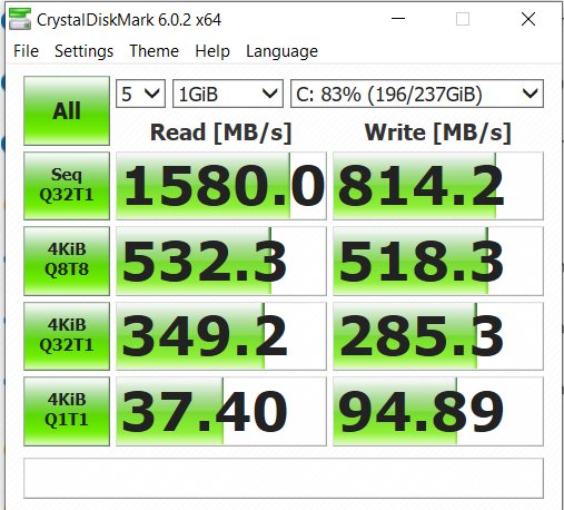 Acer-Nitro-7 256 GB SSD