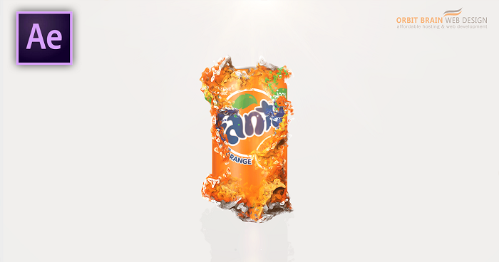 Particle Fanta Can After Effects Tutorial – Download Template