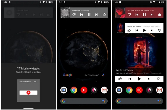 YouTube Music , mobile application , update , application , Streaming service