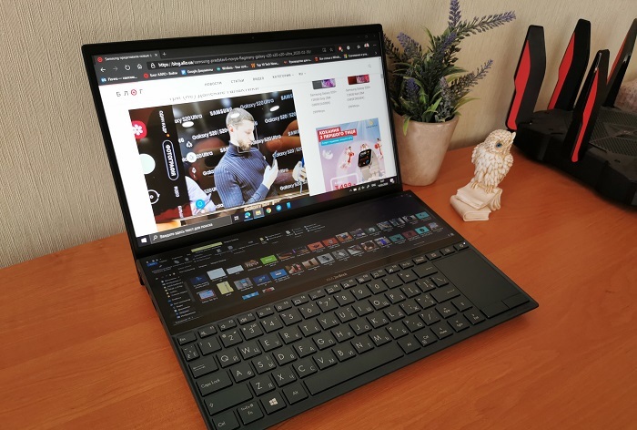 ASUS ZenBook Duo UX481FL Ahead of its time