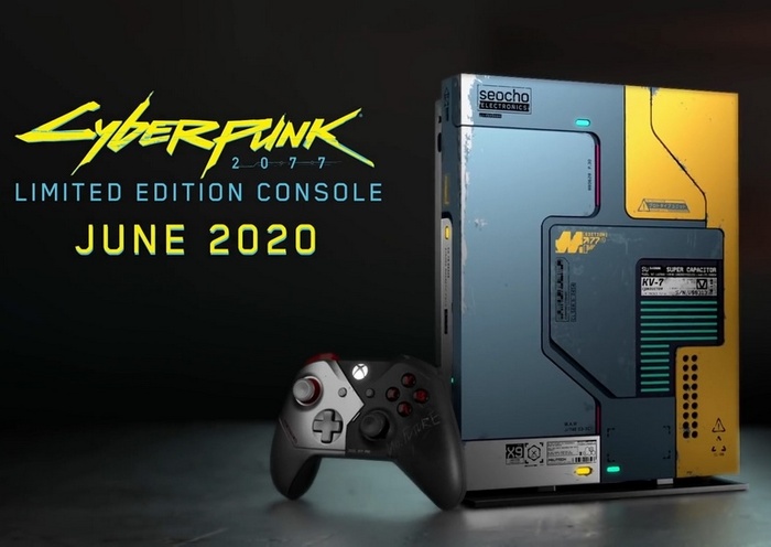 Microsoft Xbox One X will release style of the game Cyberpunk 2077