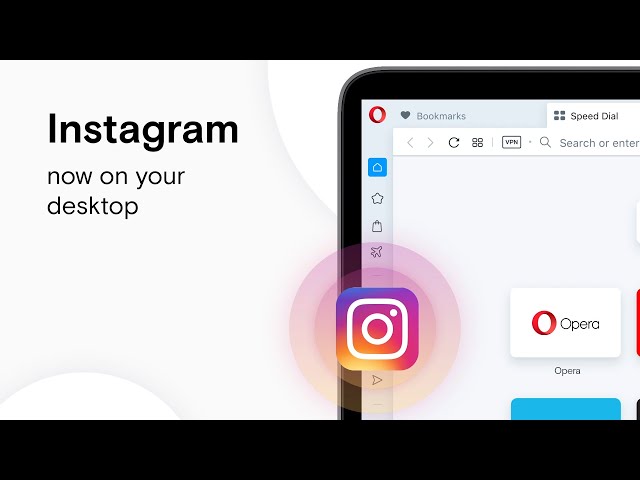 Opera integrates Instagram into its desktop browser