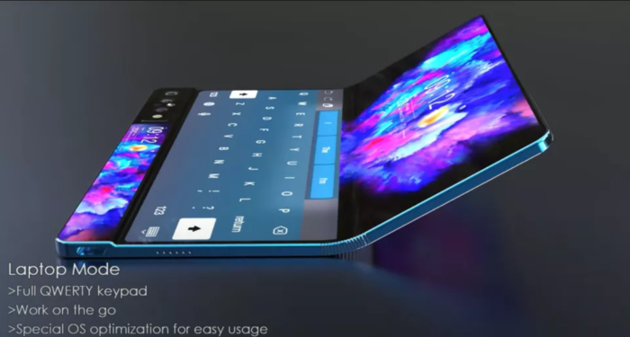 Galaxy Fold 2 concept video posted on YouTube