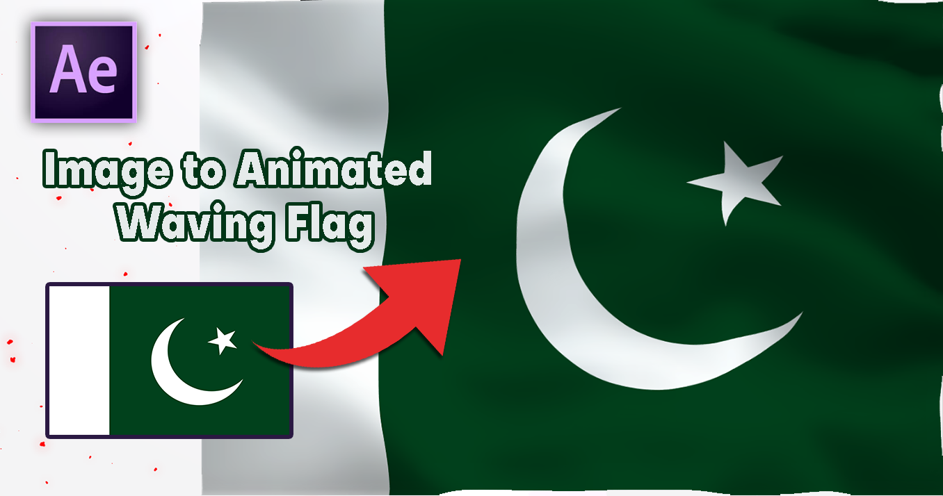 Animated Waving Flag In After Effects & Download Free Project File