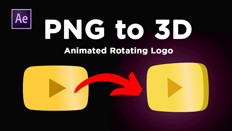 How to Create 3D Animated Rotating Logos in After Effects