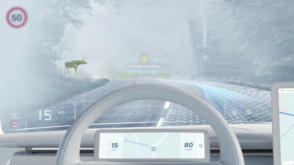 Volvo Cars Windshields Will Become Smart AR Displays